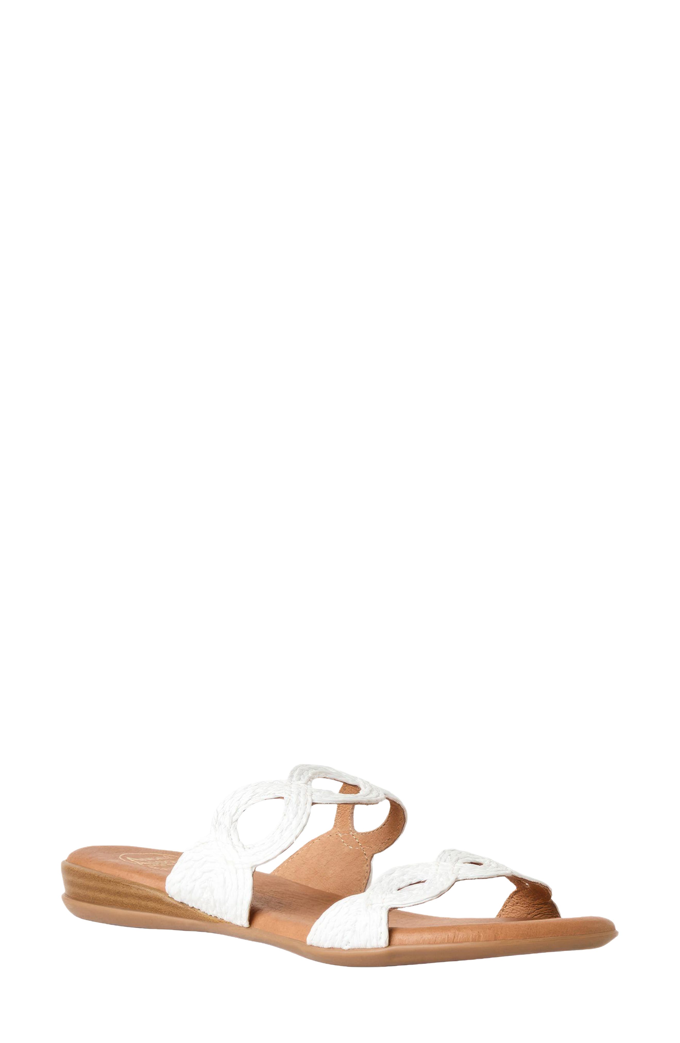 André Assous Nizzie Two-Strap Sandal, Main, color, White