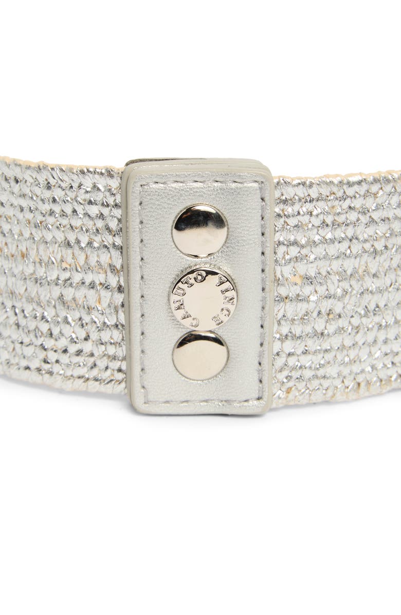 Vince Camuto Straw Chain Link Belt, Alternate, color, 