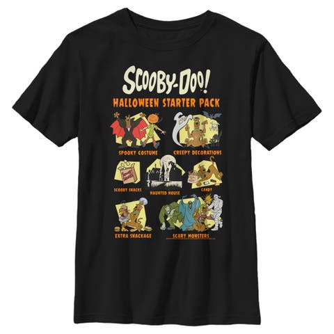 Boy's Scooby Doo Halloween Starter Pack  Graphic T-Shirt
