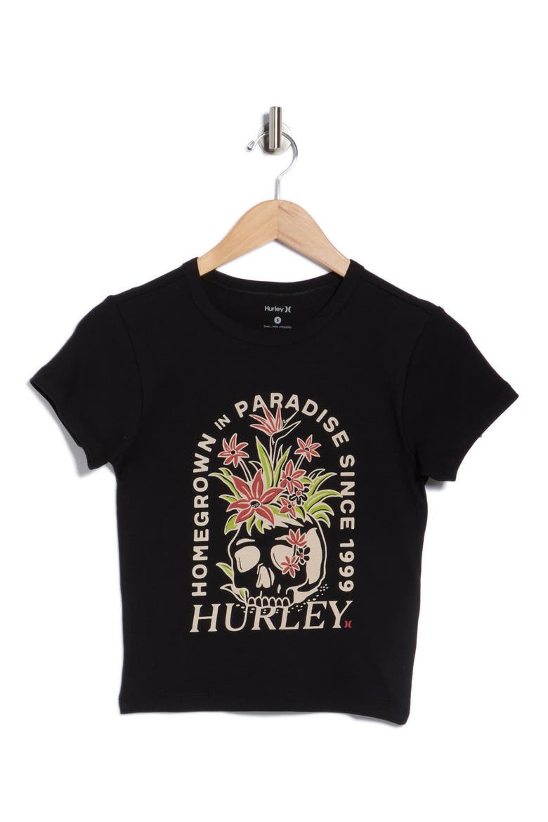 Homegrown in Paradise Graphic T-Shirt, Alternate, color, BLACK