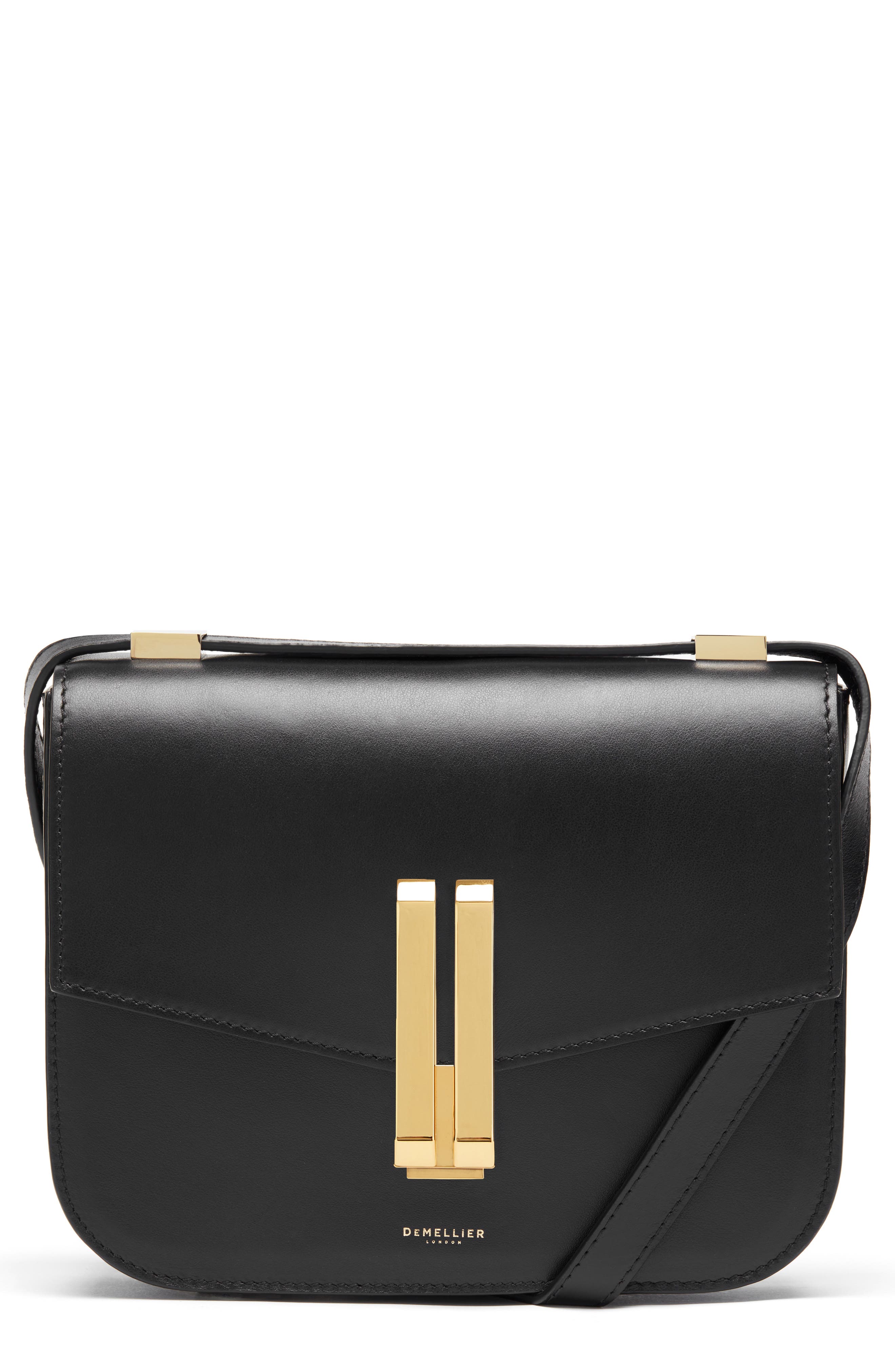 DeMellier Vancouver Crossbody Bag, Main, color, Black