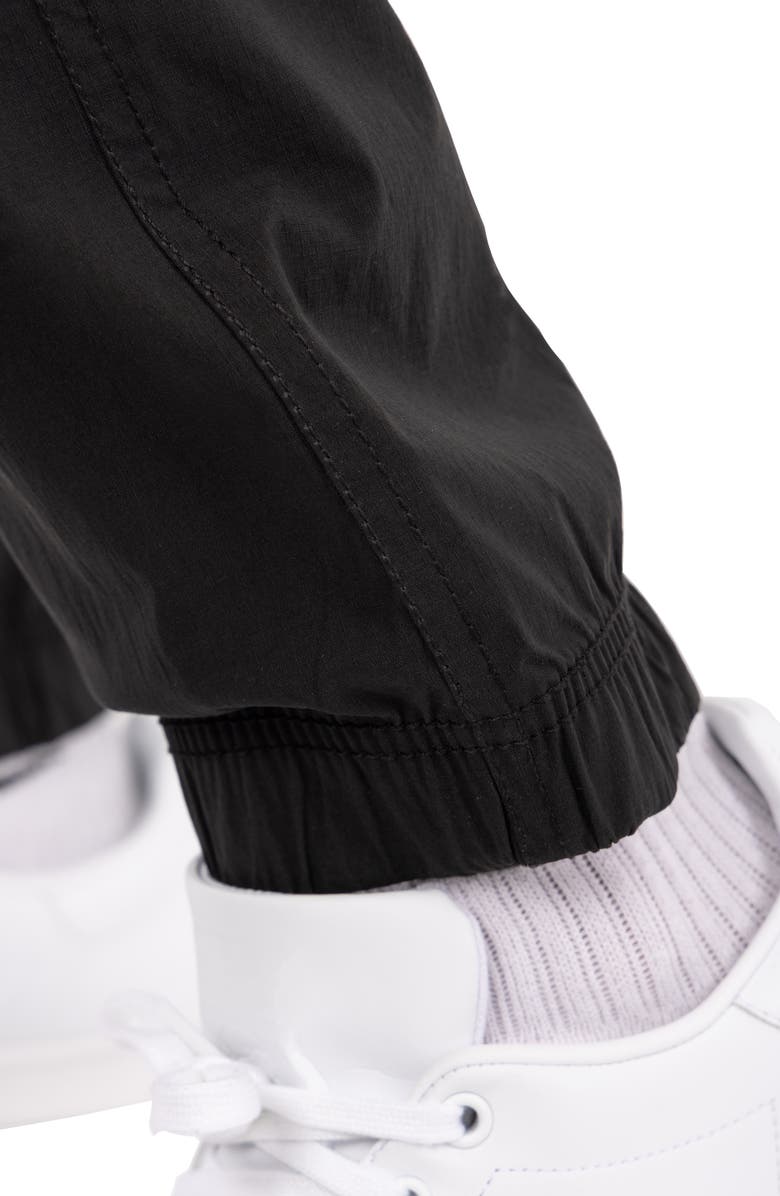 Spring + Mercer Slim Leg Cargo Pants, Alternate, color, Black