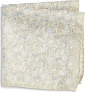 Jack Victor Yukon Reversible Silk Pocket Square