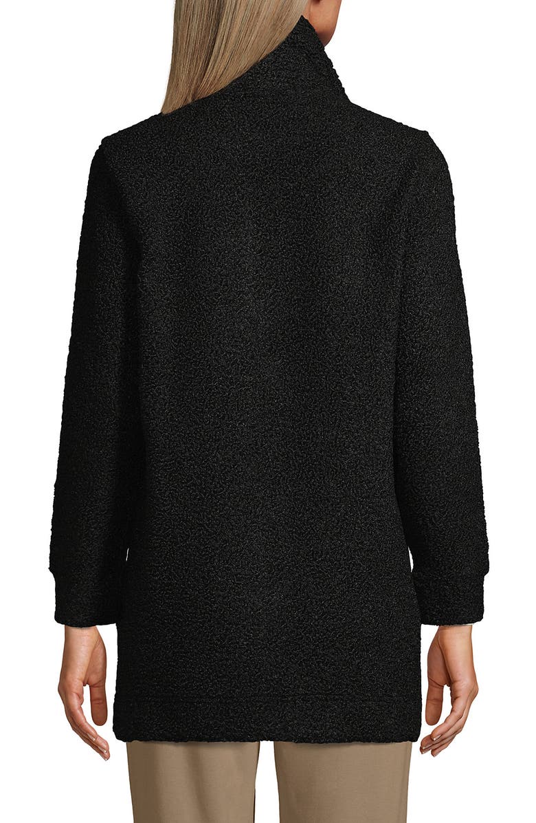 Lands' End Boucle Fleece Coat, Alternate, color, 