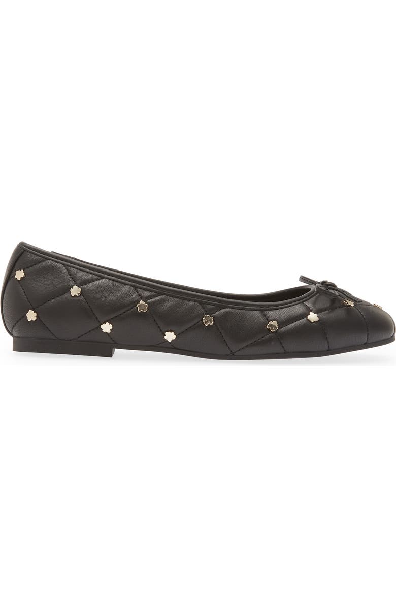 Ted Baker London Libban Quilted Ballerina Flat, Alternate, color,