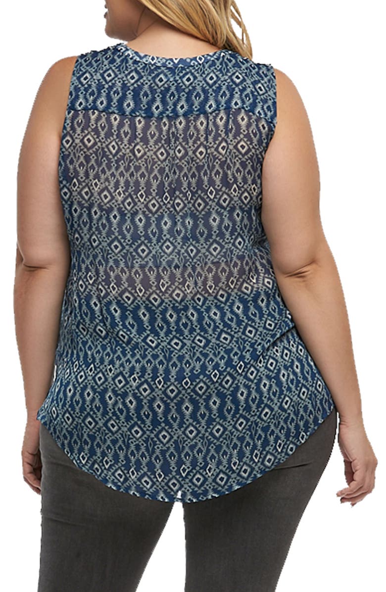 Tart Waverly Print Tank, Alternate, color, Diamonds