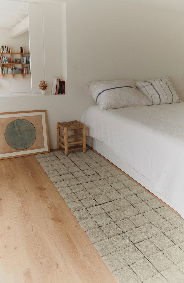 Lorena Canals Woolable Mosaic Washable Wool Rug, Alternate, color, Sandstone