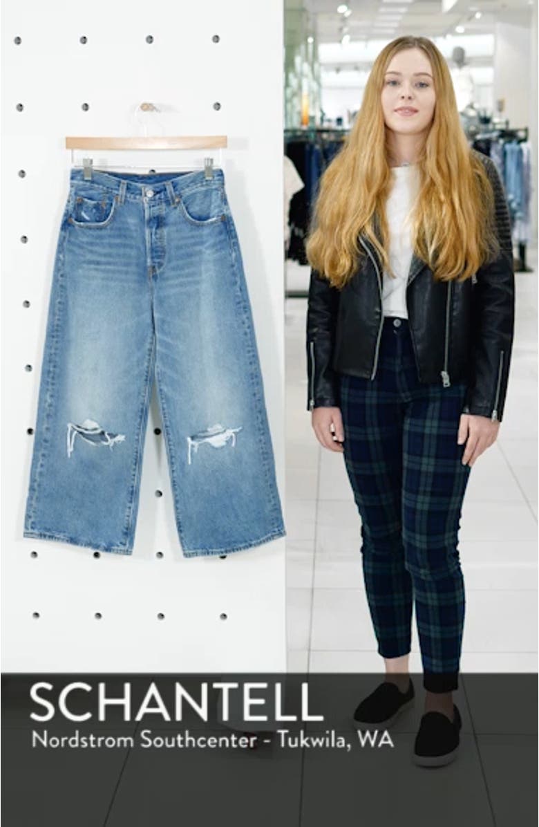 High Water Wide Leg Jeans, sales video thumbnail