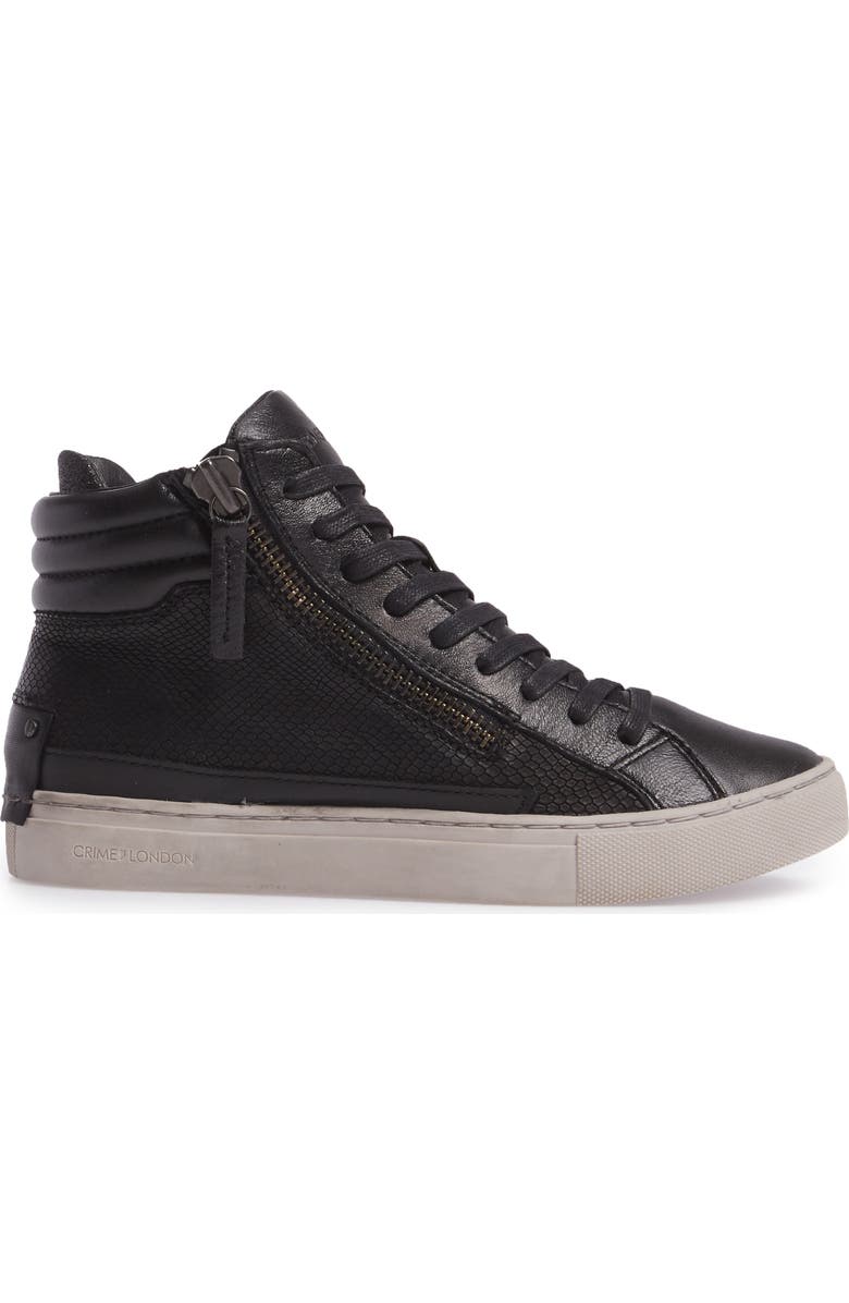 Crime London Java Hi Sneaker, Alternate, color,
