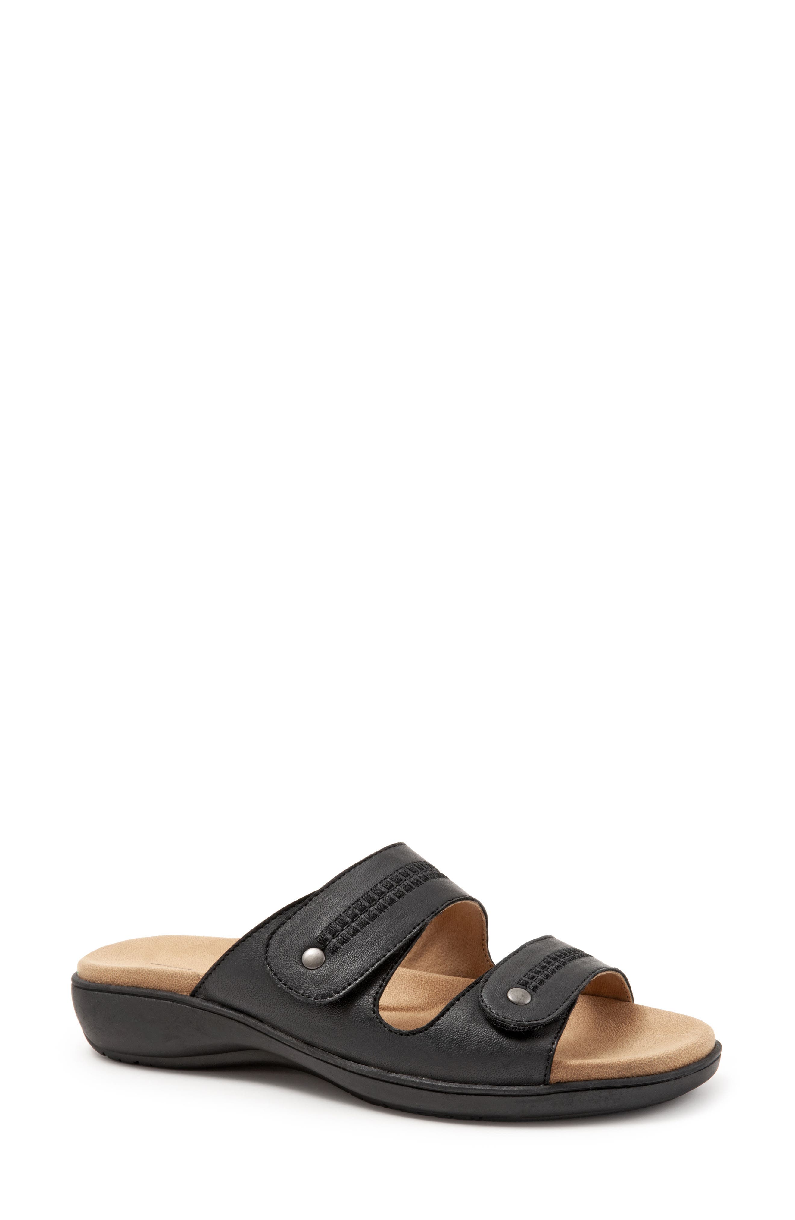 Trotters Vale Double Strap Slide Sandal, Main, color, 