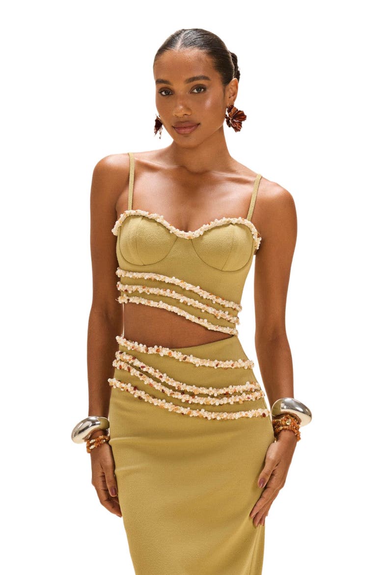 Jade Knit Embroidered Top Gr, Alternate, color, GREEN