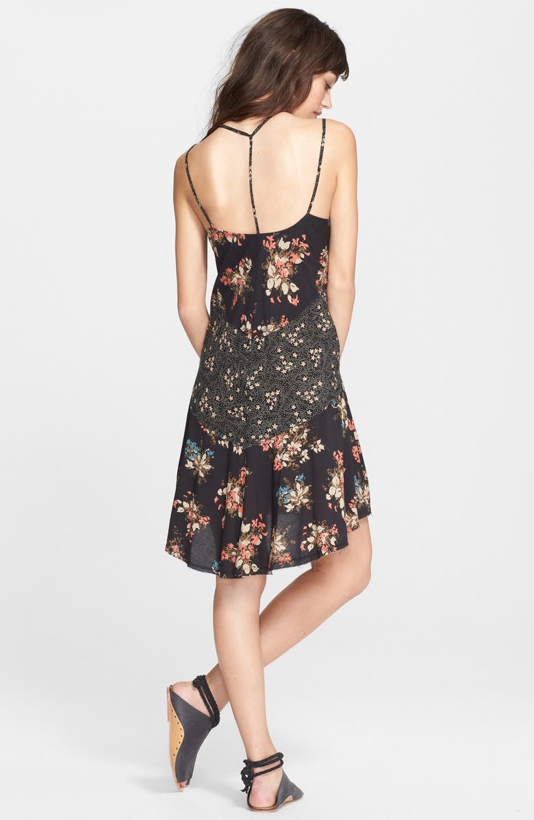 Free People 'Crescent' Print Slipdress, Alternate, color, 