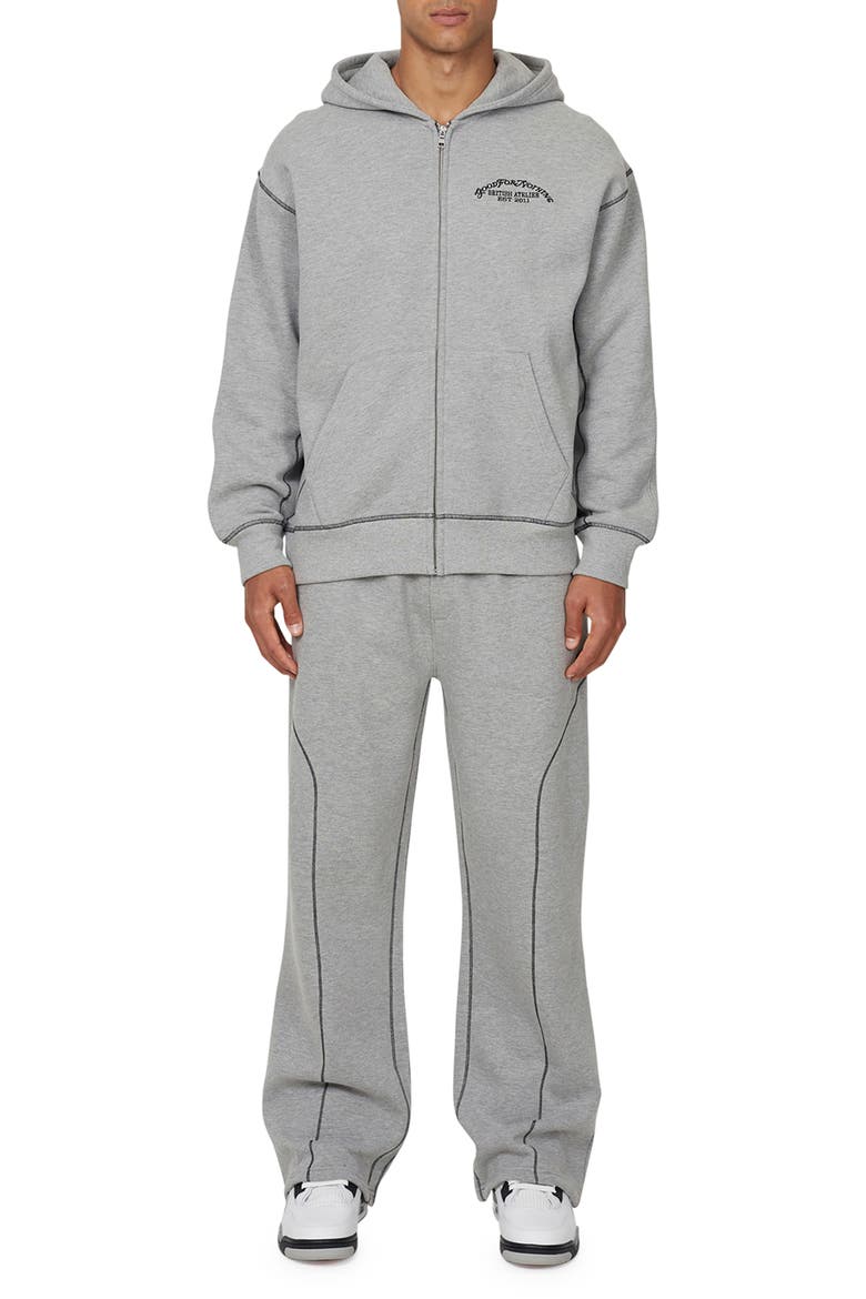 Coverlock Vintage Baggy Jogger, Alternate, color, Grey Marl
