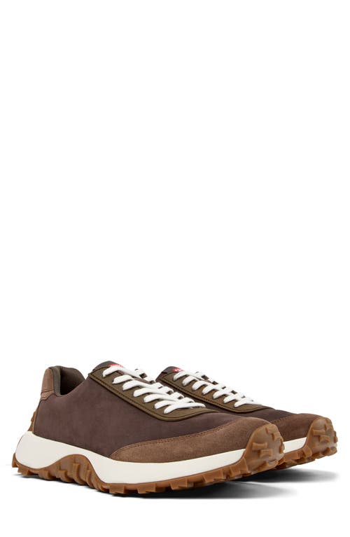 Camper Drift Trail Leather Sneakers In Brown