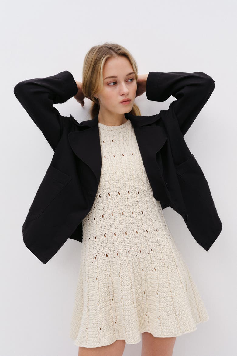 Twill Jacket, Alternate, color, Charcoal gray
