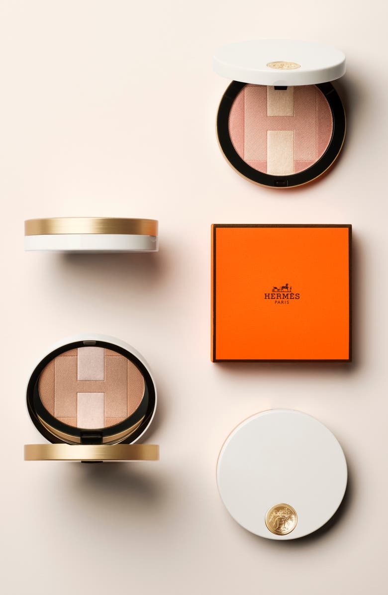 Hermès Plein Air, H Trio - Iridescent Mineral Powder, Alternate, color, 01 Rose Atacama