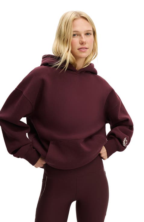 Women's Active Plush Premium Graphic Hoodie