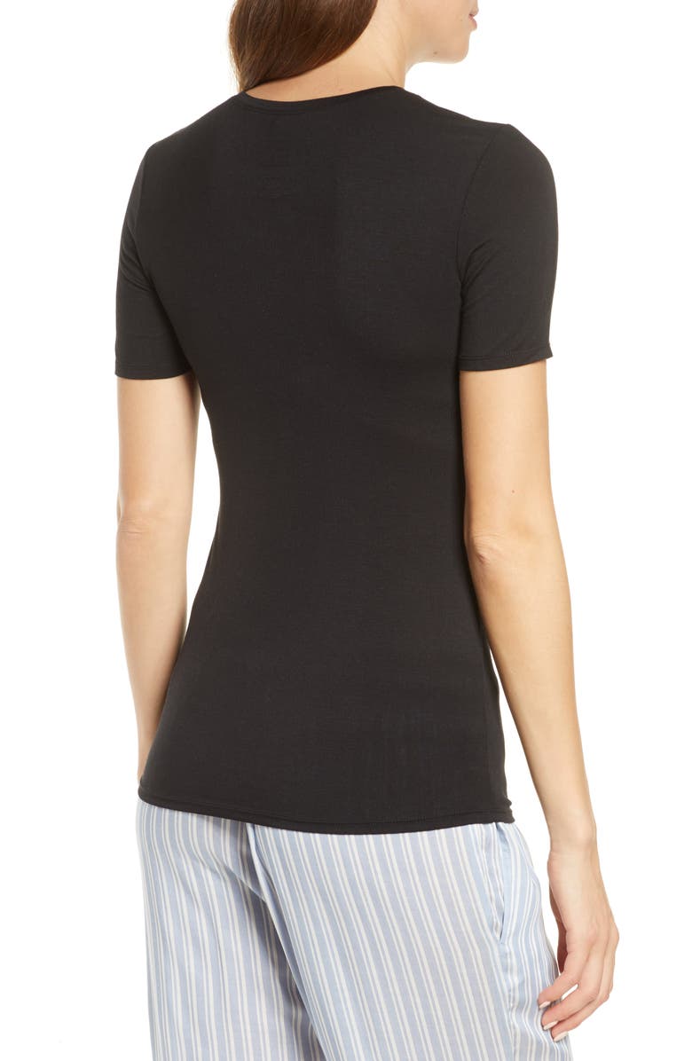Nordstrom Moonlight Comfort Layer T-Shirt, Alternate, color,