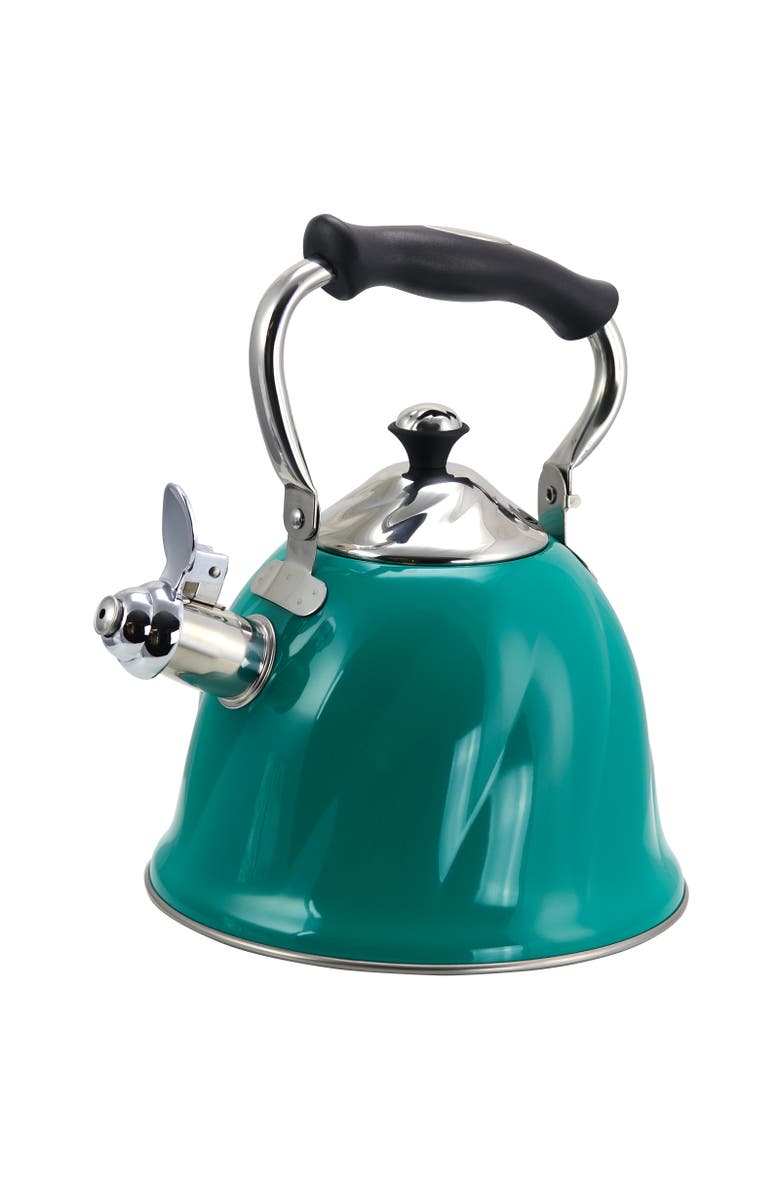 MR COFFEE Alberton Tea Kettle with Lid, Main, color, Green