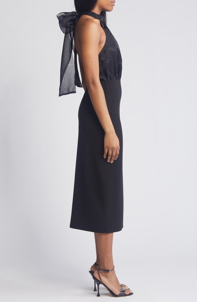 Lulus Glamorous Promise Halter Sheath Dress, Alternate, color,