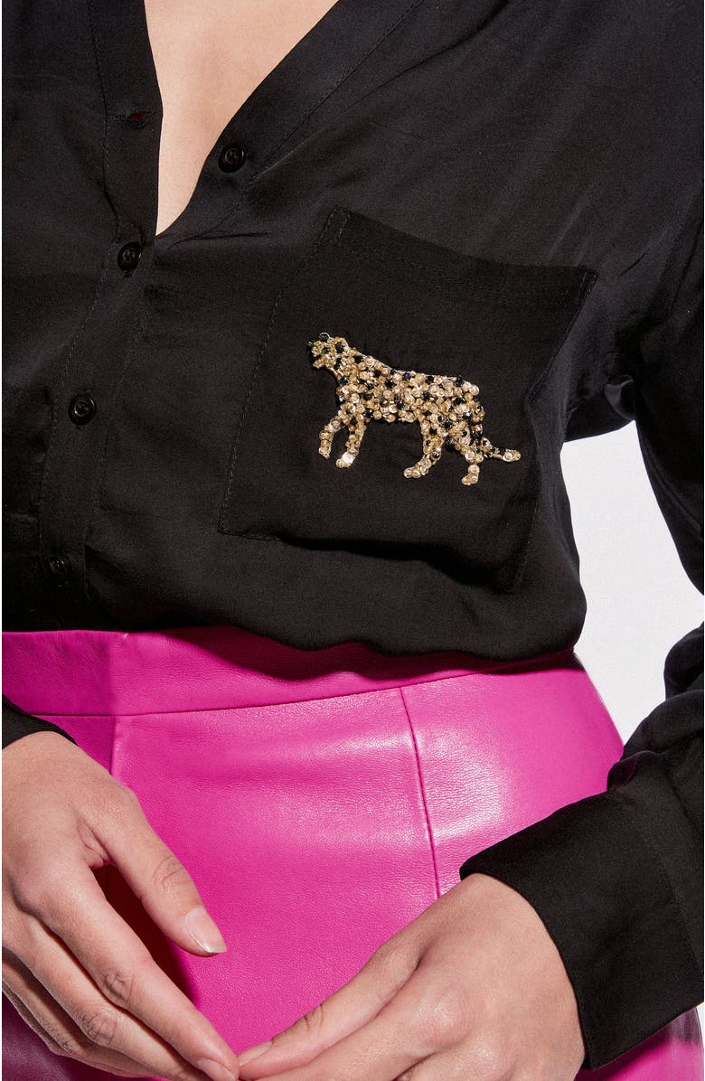 AS by DF Spirit Animal Blouse, Alternate, color, 