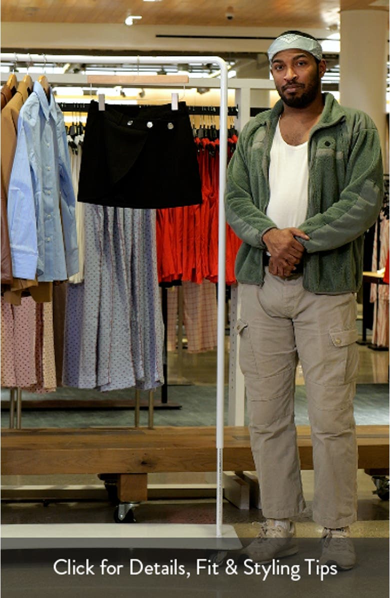 Danita Wrap Front Miniskirt, sales video thumbnail