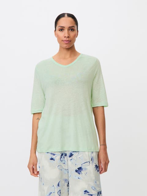 Maballumi Relaxed V-Neck T-Shirt