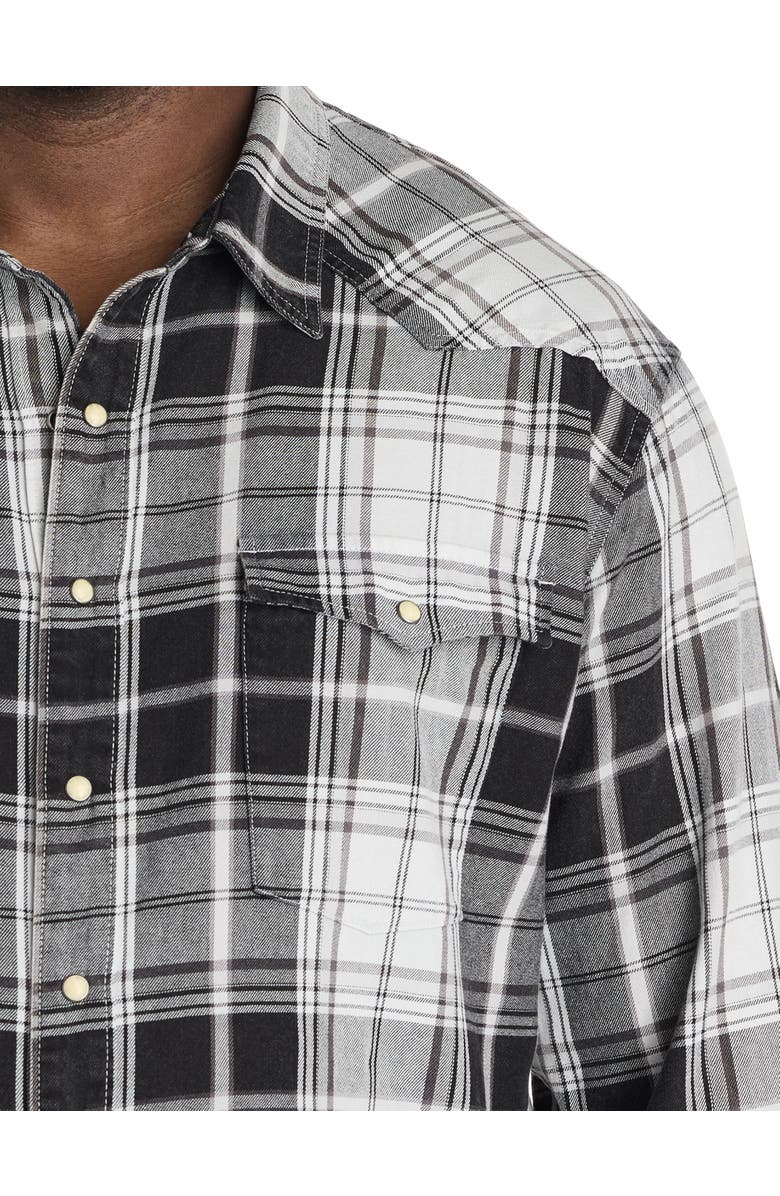 Lucky Brand Big & Tall Masa Western Sport Shirt, Alternate, color, Cream Multi