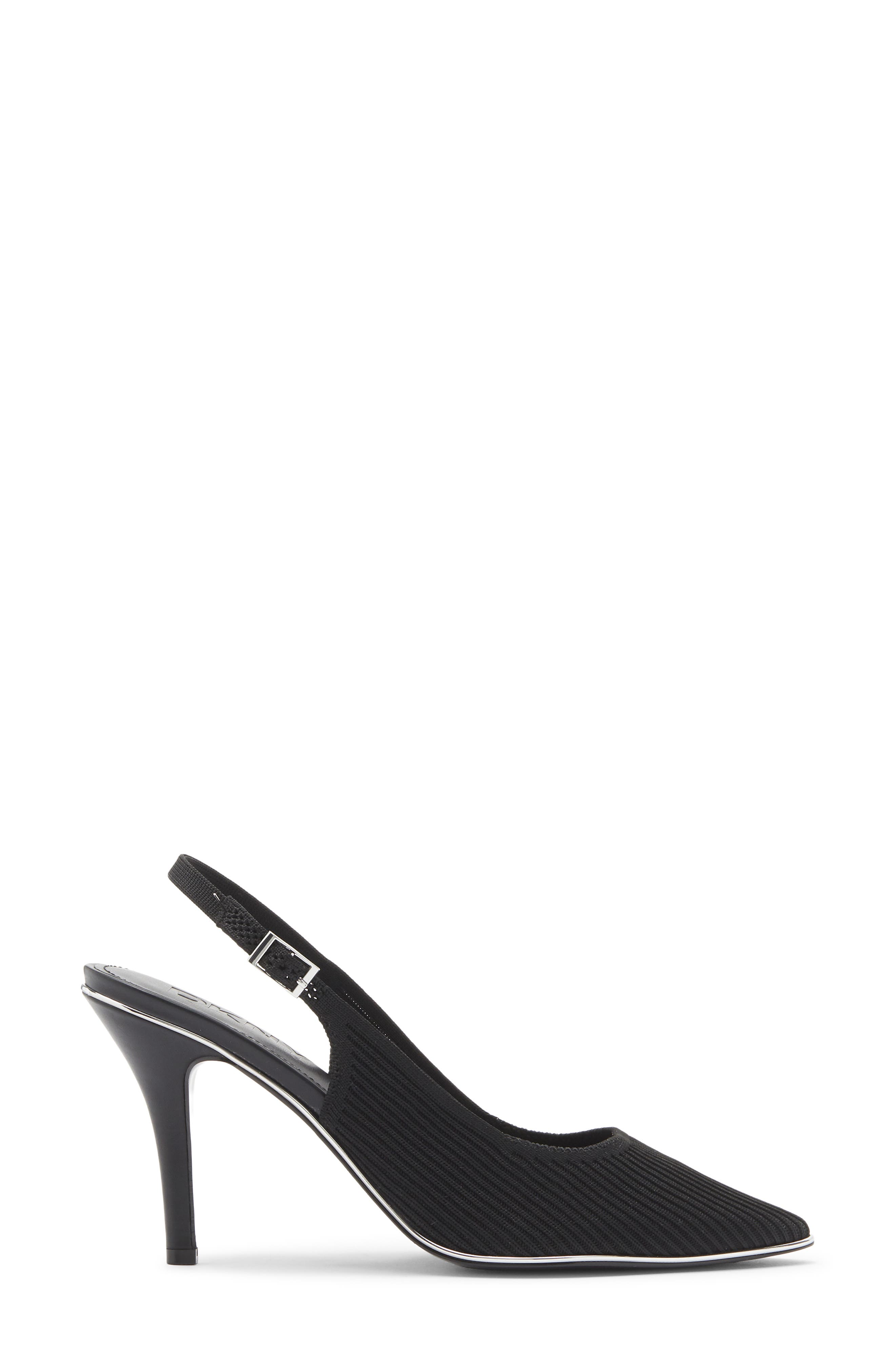 DKNY Preston Slingback Pump, Alternate, color, Black