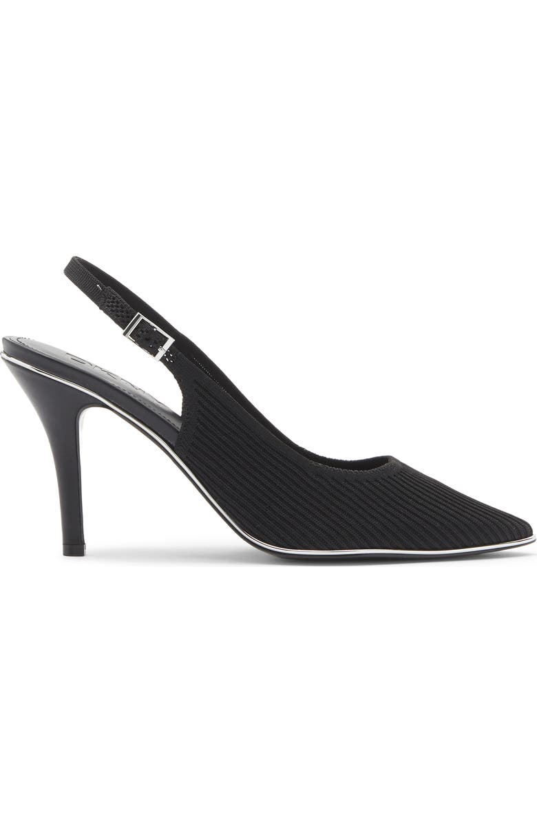 DKNY Preston Slingback Pump, Alternate, color, Black