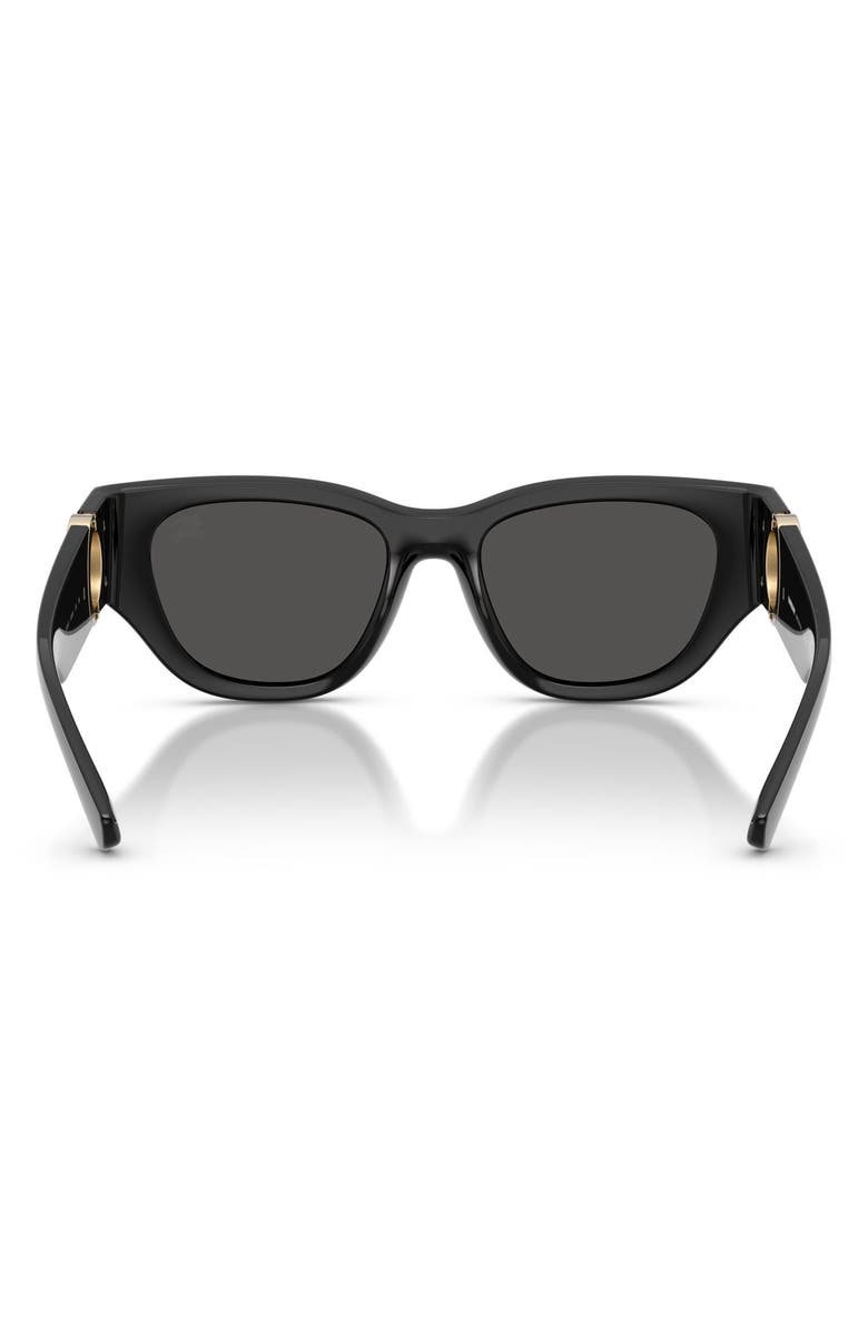 Burberry 52mm Cat Eye Sunglasses, Alternate, color, Black / Dark Grey
