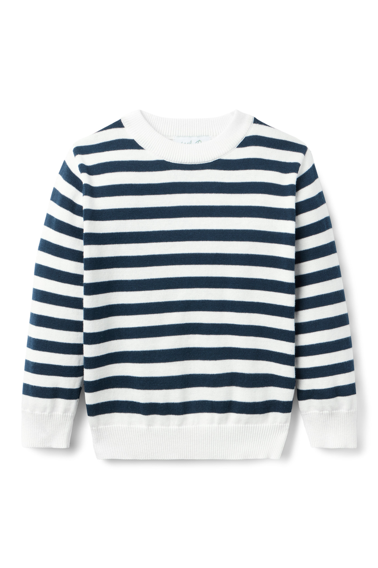 Wallace Fisherman Stripe Sweater, Main, color, Fisherman Stripe