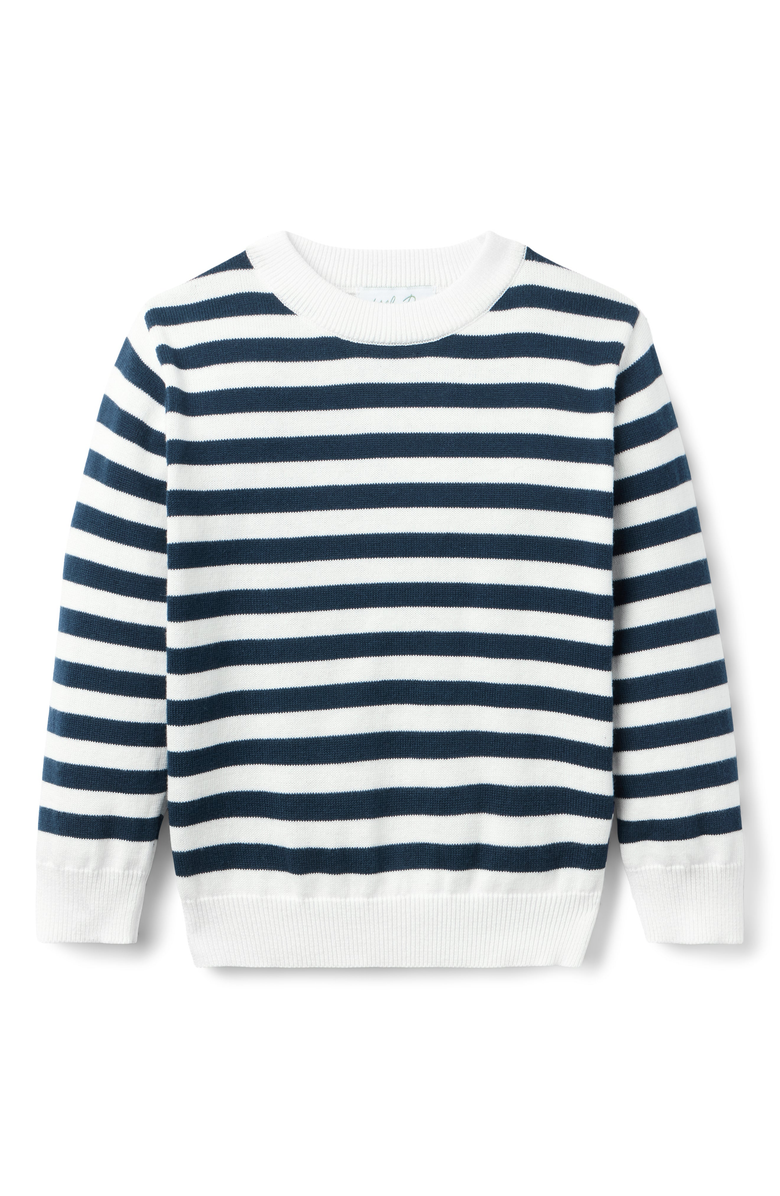 Little Paper Kids Wallace Fisherman Stripe Sweater, Main, color, Fisherman Stripe