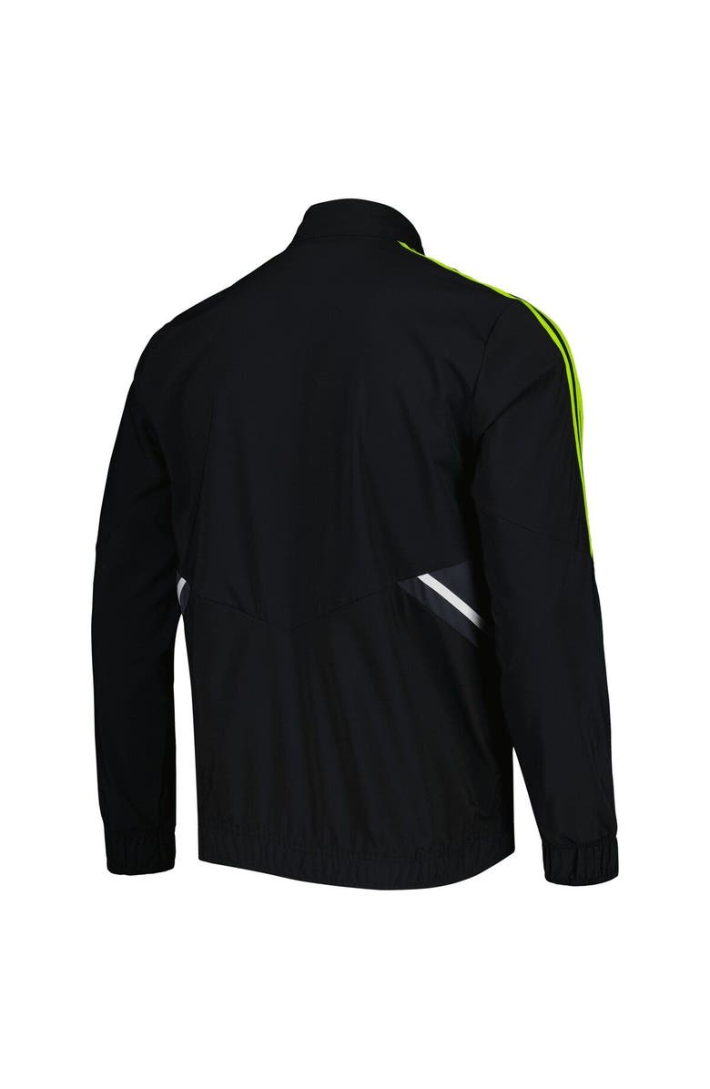 adidas Men's adidas Black Manchester United Presentation AEROREADY Full-Zip Jacket, Alternate, color, Black