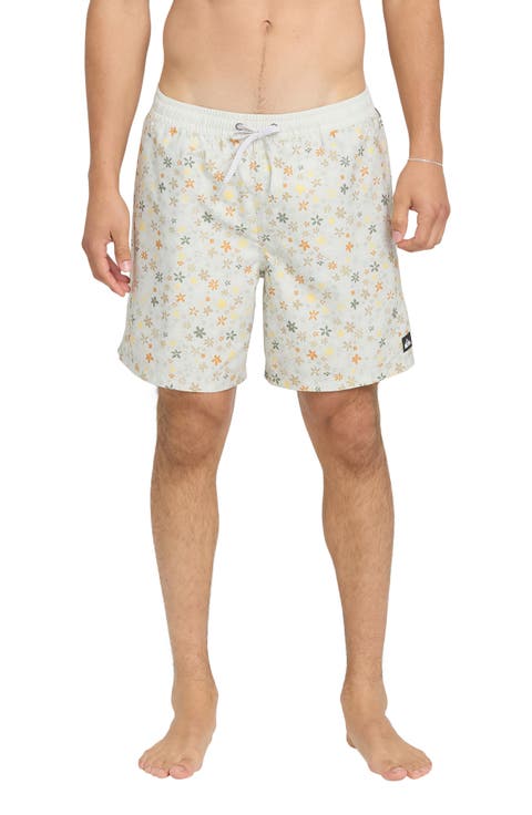 Everyday Ditsy Floral Volley Swim Trunks