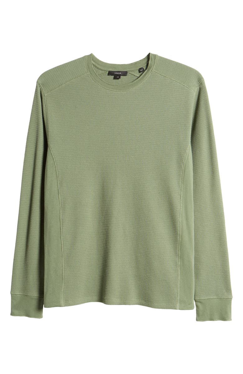 Vince Thermal Long Sleeve T-Shirt, Alternate, color, Artichoke