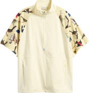 MALBON Blue Jay Half Zip Windshirt