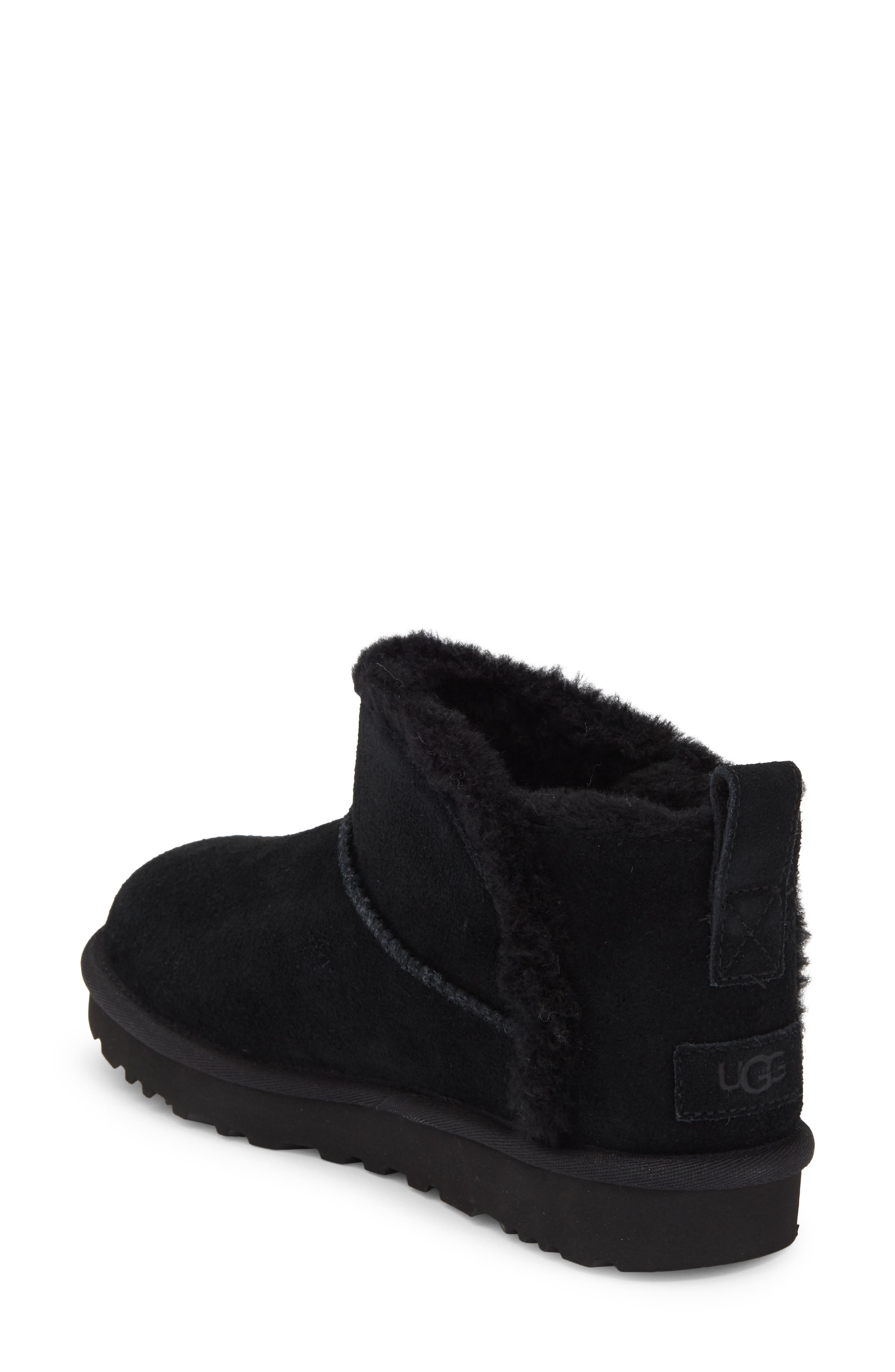 Aiyanna Classic Ultra Mini Boot, Alternate, color, BLACK
