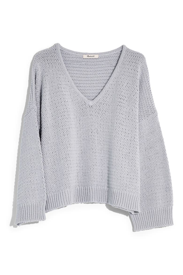Breezeway Pullover Sweater, Main, color, MORNING MIST