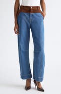 Cinq à Sept Dillon High Waist Wide Leg Jeans