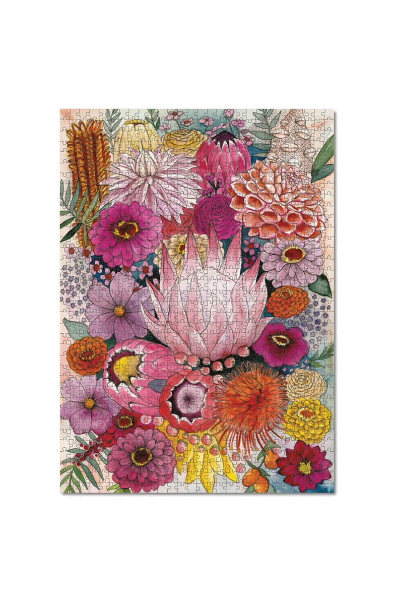 Journey of Something Jade, 1000 Piece Puzzle, Floral Arrangement Scene,, Main, color, Multicolored