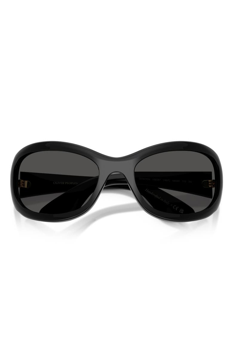 Oliver Peoples 64mm Khaite Oval Sunglasses, Alternate, color, 