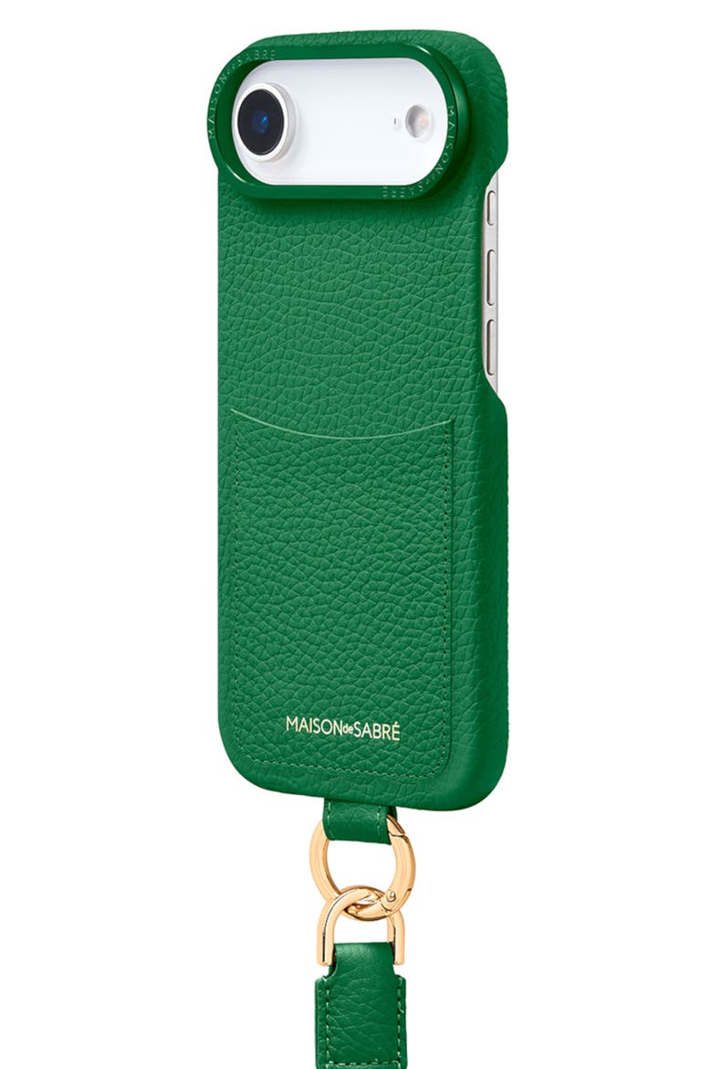 Sling Phone Case iPhone 17 Air, Alternate, color, Emerald Green