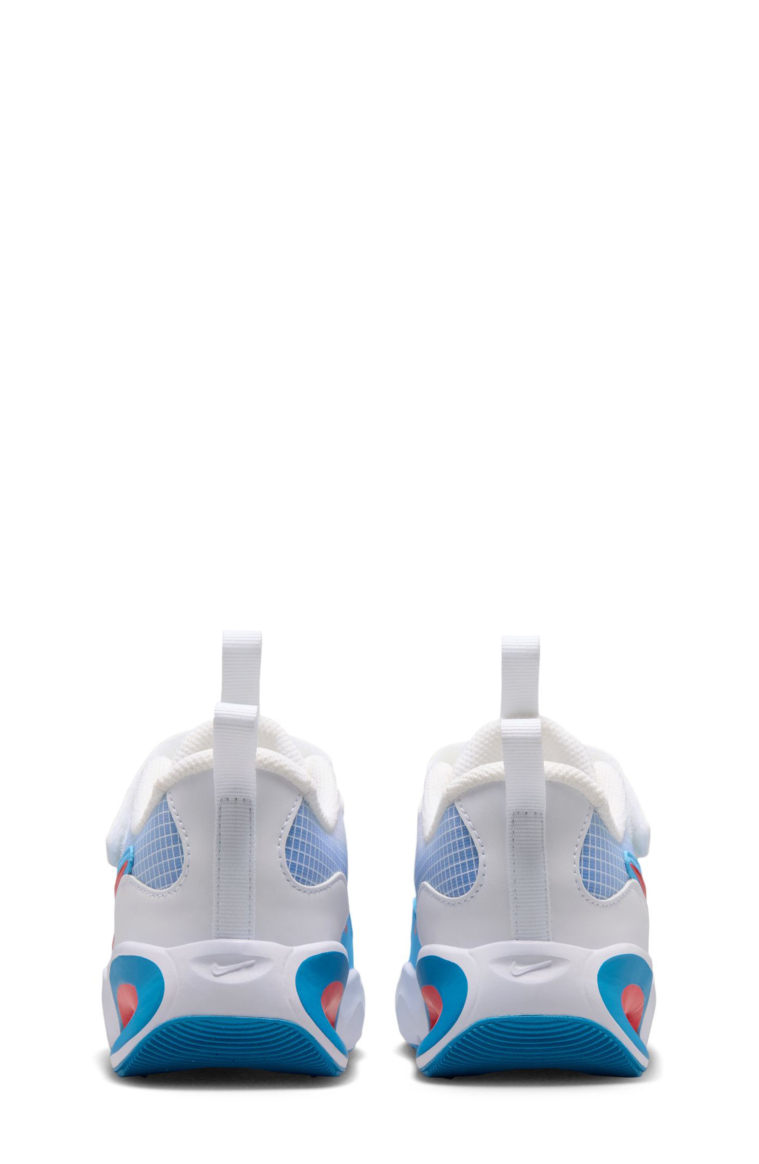 Kids' Air Max Nova Sneaker, Alternate, color, WHITE/ BLUE/ FUSION RED