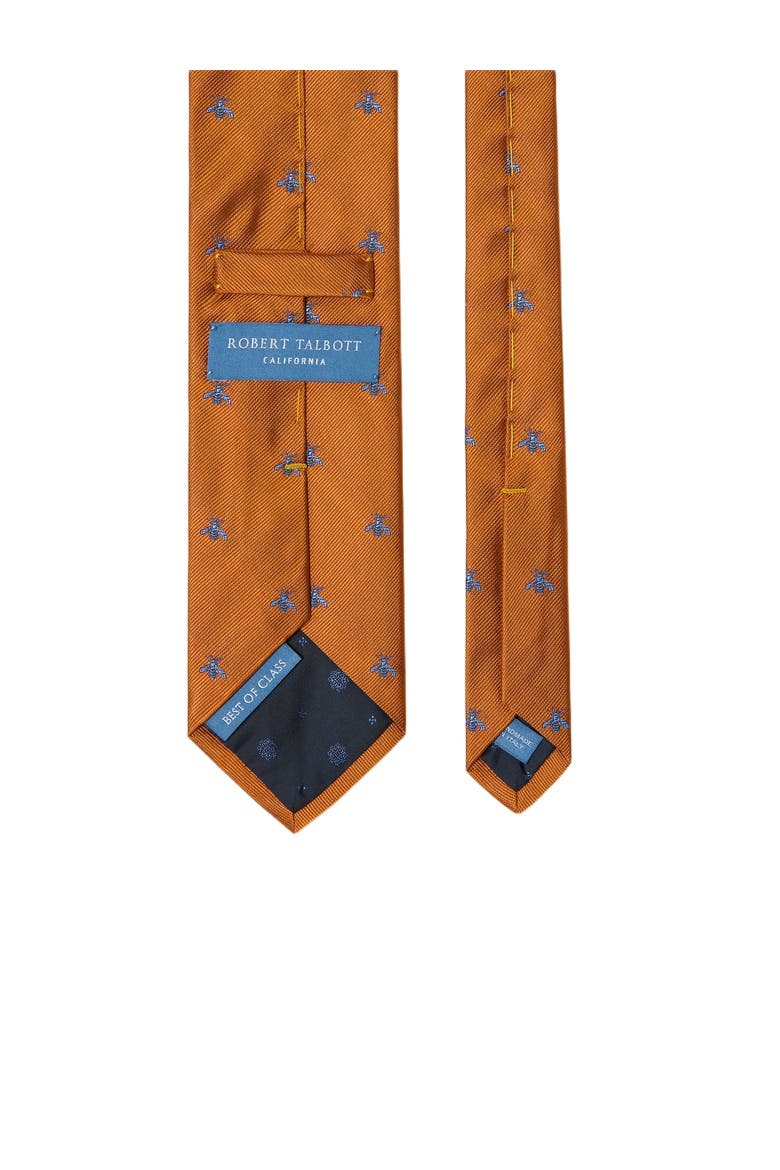 Robert Bee Best of Class Necktie, Alternate, color, Orange