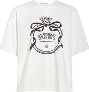 BRIDEMERCH Wifey Ring Oversized Crop Tee