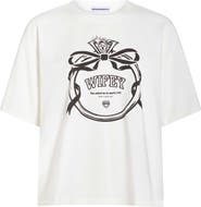 BRIDEMERCH Wifey Ring Oversized Crop Tee