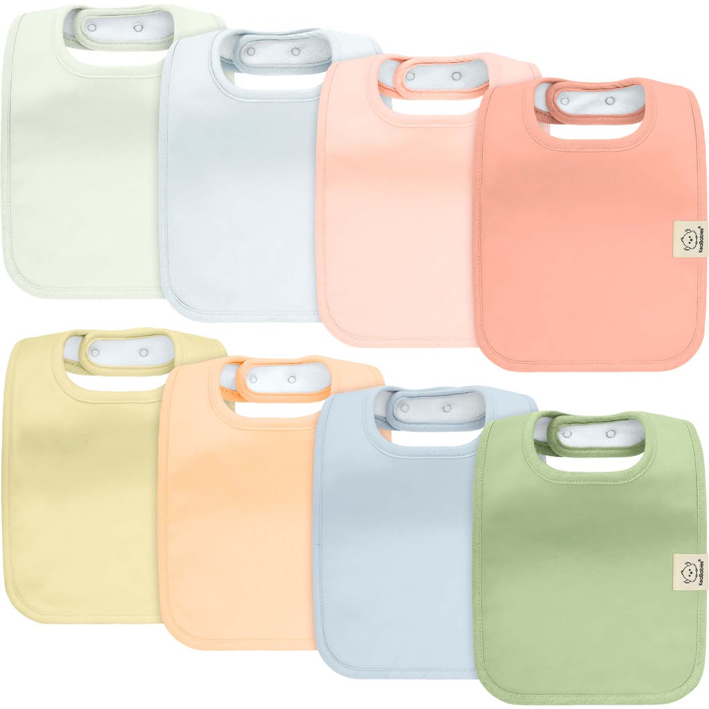 KEABABIES KEABABIES 8-PACK COAST DROOL BIBS