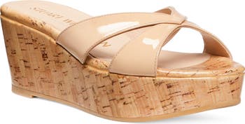 Stuart Weitzman Carmen Wedge Sandal (Women) | Nordstromrack