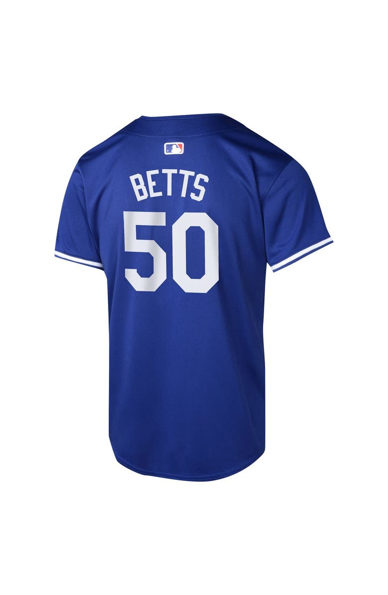 Nike Youth Nike Mookie Betts Royal Los Angeles Dodgers Alternate Limited Player Jersey, Alternate, color,